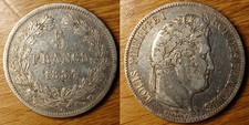 Louis-Philippe Ier - 5 francs 1837 W