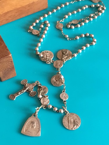 Ancien chapelet lourdes en - de,