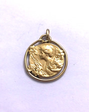 Ancien Pendentif en plaqué or