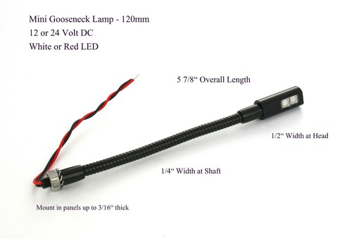 Mini gooseneck led - mini, 12