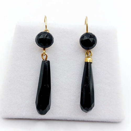 Dormeuses antique 18k et - or,