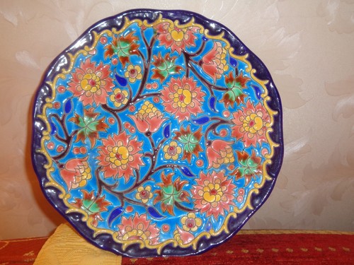 Assiette emaux longwy - assiette, de