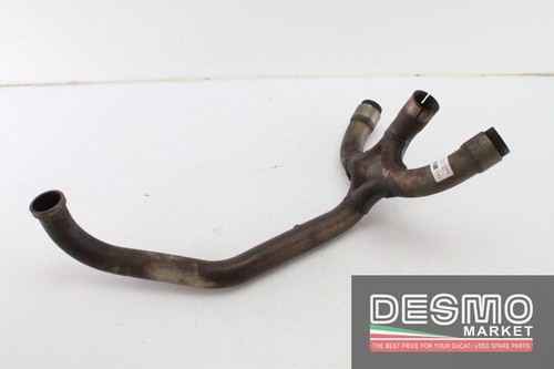 Horizontal exhaust collector