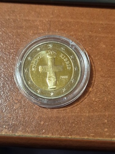 Pièce chypre 1 année - 2€,
