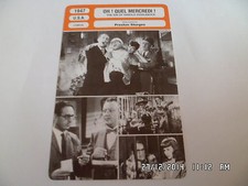 CARTE FICHE CINEMA 1947 OH! QUEL MERCREDI ! Harold Llyod Frances Ramsden