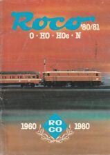 Catalogue ROCO 80-81 trains électriques miniatures O HO HOe N