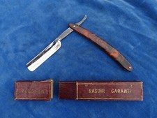 RARE TOP ! RASOIR COUPE-CHOUX Straight razor - SOLINGEN H BOKER & CO KING CUTTER
