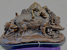 Lecourtier bronze signé - bronze,
