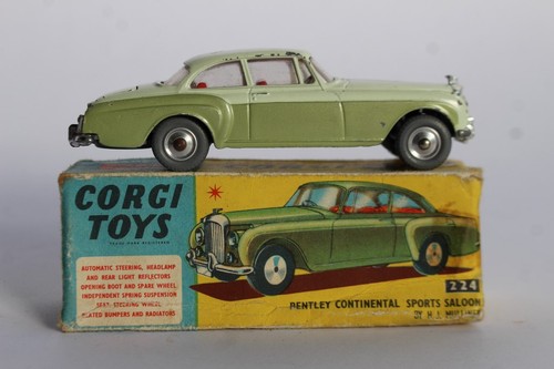 Corgi toys 224 - toys, bentley