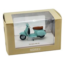 NOREV 1/18 Vespa 50N 1969 Aquamarina Blue Diecast Scooter Model Toy 182081