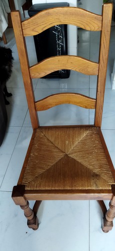 Table bois massif chaises - et,