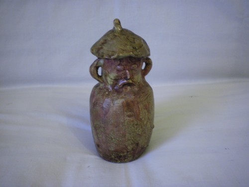 Pichet vase terre - ou, en