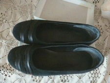 ballerine noire cuir