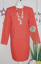 Vêtement occasion femme : Ensemble tailleur Jupe / veste - T : 36 / 38