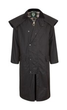 Stockman Unisexe Qualité Premium Doublé Ciré Cape Long Imperméable