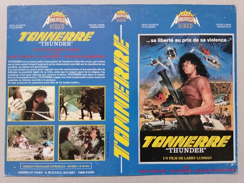 Jaquette vhs tonnerre - jaquette,