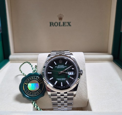 Rolex datejust 36mm vert - datejust, "vert