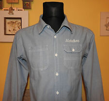 Nickelson Décontracté Bleu Chemise Manches Longues Taille 13-15 Ans