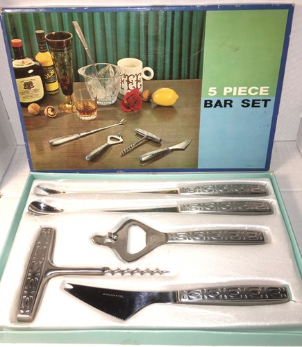 Vtg piece bar - vtg, set