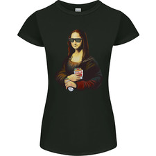 T-Shirt Femme Petite Kebab Mona Lisa Amusant