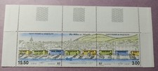 Timbre SAINT PIERRE ET MIQUELON -Tryptique les saline novemb- année 2000 Neuf**.