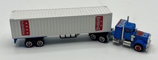Camion KENWORTH semi remorque Fourgon USA au 1:87° - MAJORETTE - 1990's - TBE