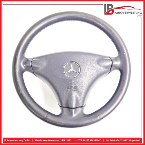 Volant cuir gris ardoise - gris,