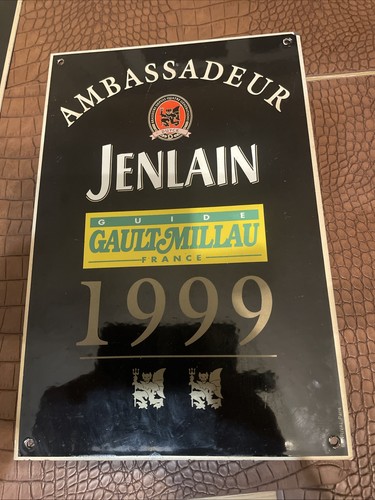 Plaque emaillée bière - plaque,