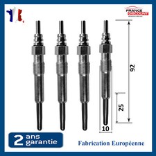 4 Bougie de préchauffage Golf 4 1,9 tdi 110ch Passat Caddy Polo Sdi 90ch 100ch