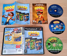 PS2 Crash Bandicoot Action Pack - Nitro Kart + La Vengeance de Cortex *JRF