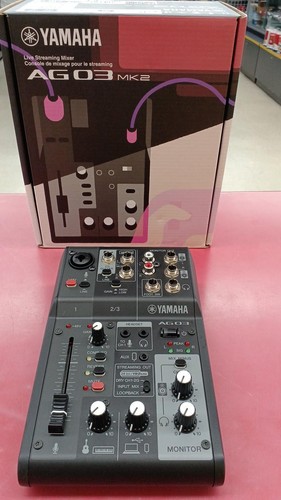 Yamaha ag03mk2 audio interface - ag03mk2,