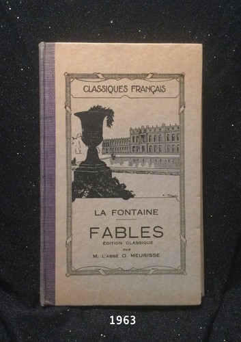 Livre ancien fables - ancien, de