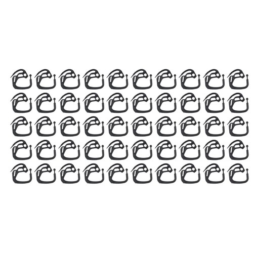 50x clips filet clôture - clips, de