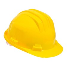 Casque de protection chantier jaune - Taille Taille 54-61cm