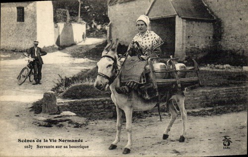 Servante sur bourrique - sur, —