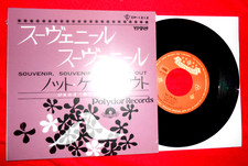 JOHNNY HALLYDAY.  Réédit 45t Japon 'Souvenirs,souvenirs'/'Not get out'. 4 titres