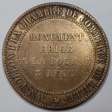 Rare, Module 10 centimes 1854