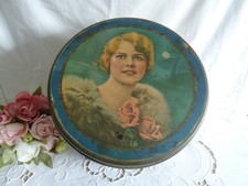 boite tole métal ronde art