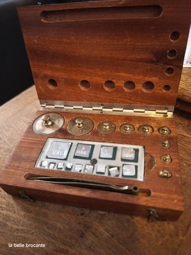 Coffret poids bijouterie - de,
