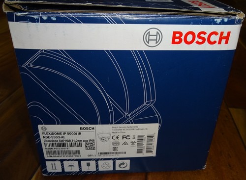 Bosch flexidome 5000i - bosch, ip