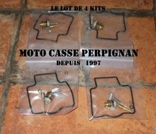 Kit Réparation (X4) Carburateur Kawasaki - 750 Stinger 89/90 - 750 ZXR  91/95 -