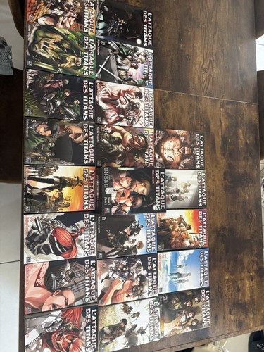 Lot mangas l attaque - 25, l’attaque