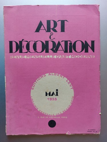 Art décoration 1928 etienne - décoration,