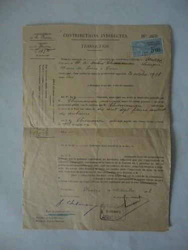 Quittance 1928 avec - quittance,