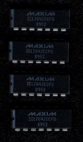 Icl7642ecp quad micro - 4,