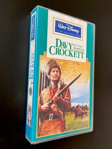 Vhs davy crockett - crockett, western