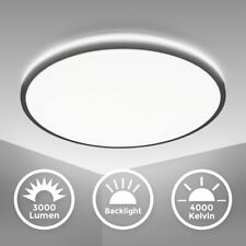 Plafonnier LED 38 cm 24W effet