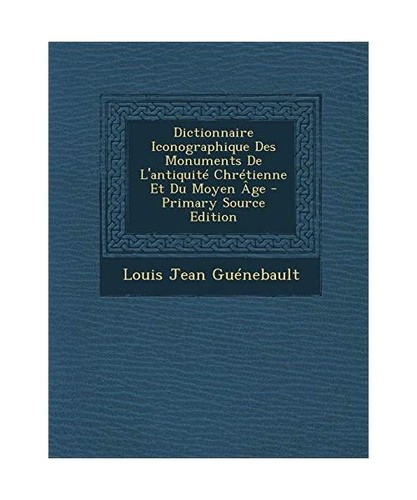 Dictionnaire iconographique - dictionnaire,