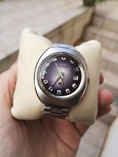 Rare Duward Vintage Purple sunburst dial 38mm Diver Automatic ETA 2783 