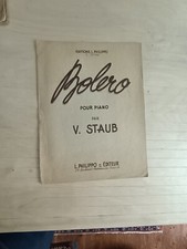 Boléro pour piano staub - piano, v.staub.